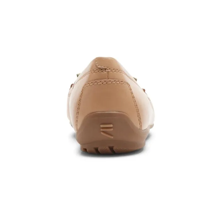 Women Rockport Loafers Total Motion Driver Ornament Loafer Macadamia