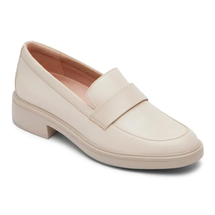 Women Rockport Loafers Total Motion Lennox Loafer Vanilla