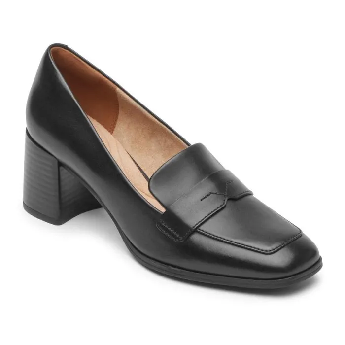 Women Rockport Loafers Violetta Loafer Black Lthr
