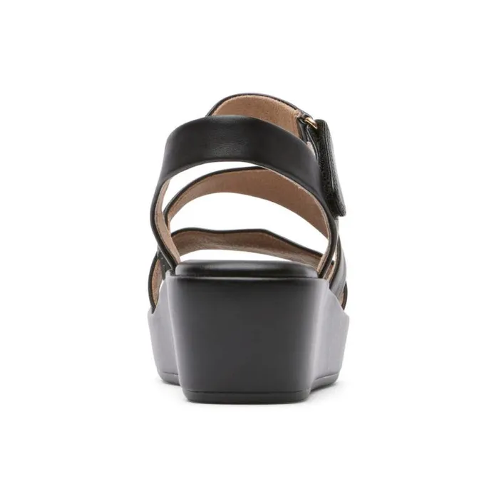 Women Rockport Sandals and Wedges Aubriella Sandal Black