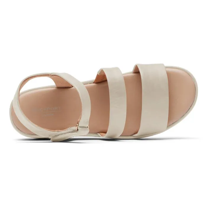 Women Rockport Sandals and Wedges Aubriella Sandal Vanilla