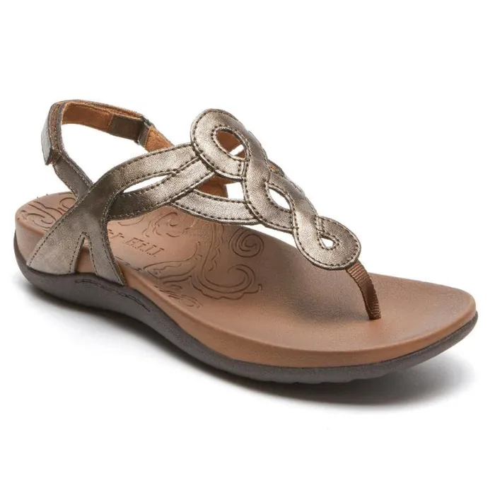 Women Rockport Sandals and Wedges Ramona Sandal Bronze