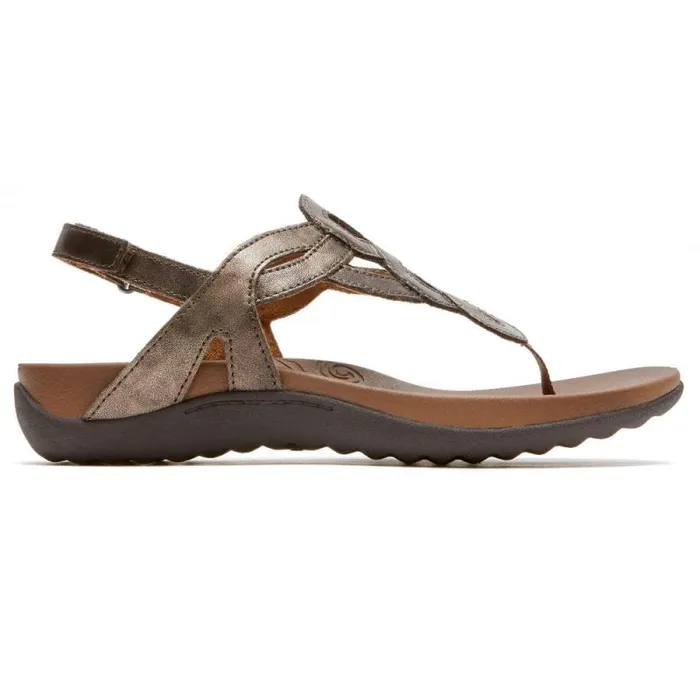 Women Rockport Sandals and Wedges Ramona Sandal Bronze