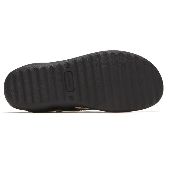 Women Rockport Sandals and Wedges Ridge Slingback Sandal Black Women Rockport Sandals and Wedges Ridge Slingback Sandal Black
