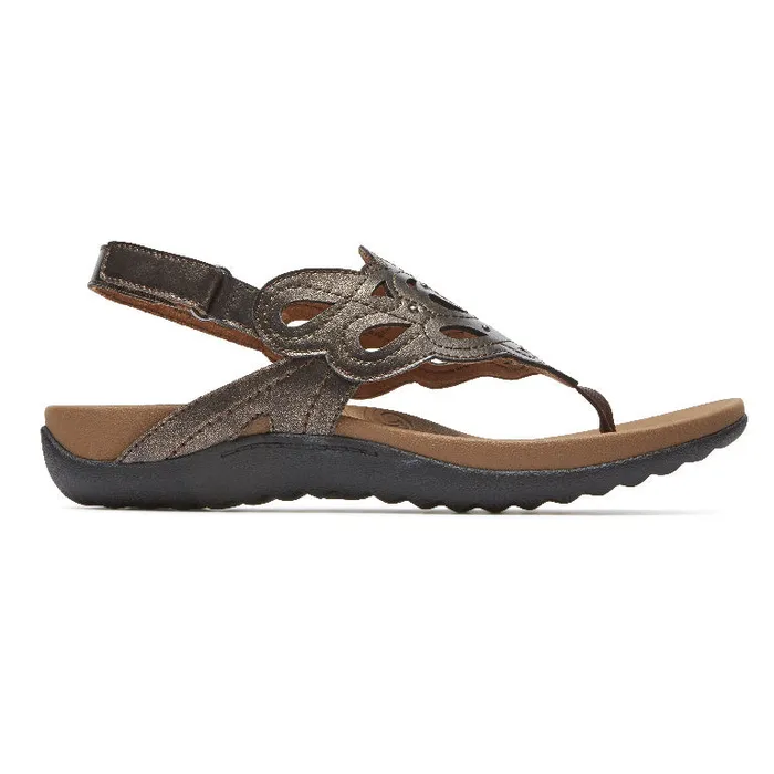 Women Rockport Sandals and Wedges Ridge Slingback Sandal Bronze