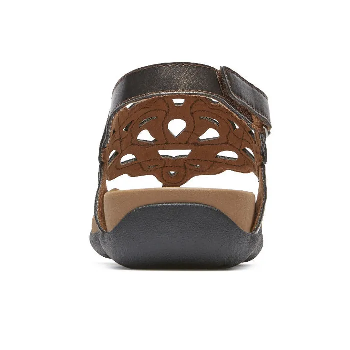Women Rockport Sandals and Wedges Ridge Slingback Sandal Bronze