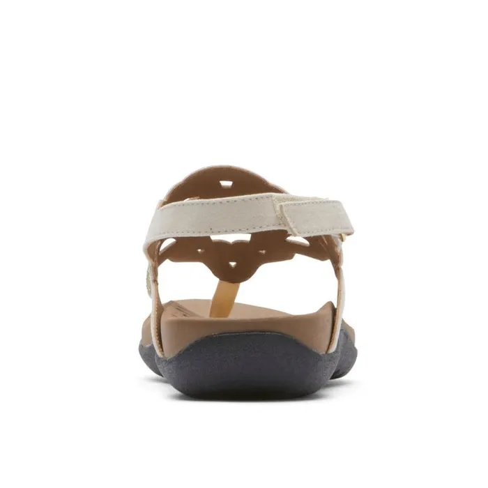 Women Rockport Sandals and Wedges Ridge Slingback Sandal Gold Bling