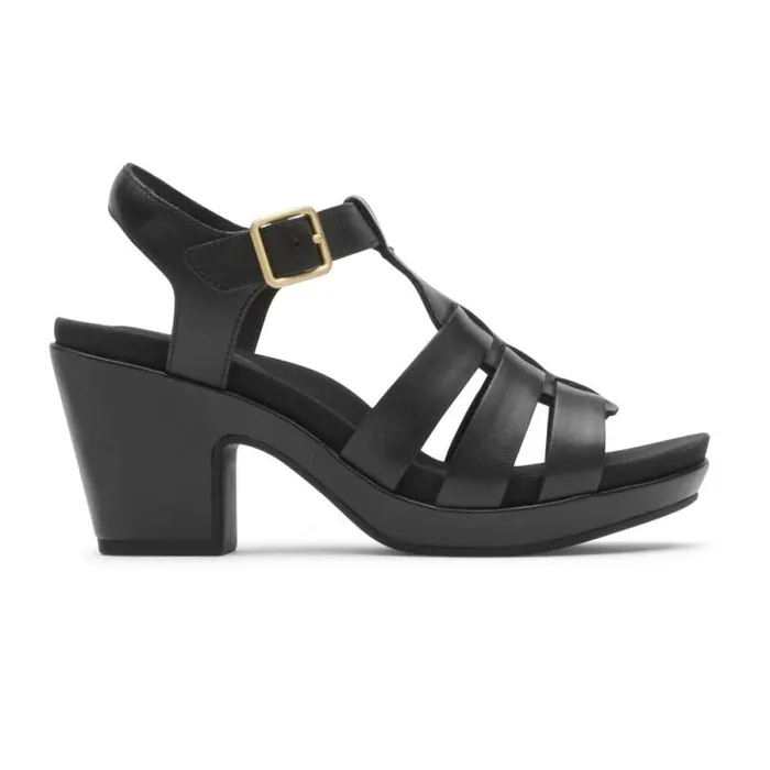 Women Rockport Sandals and Wedges Vivianne Sandal Black