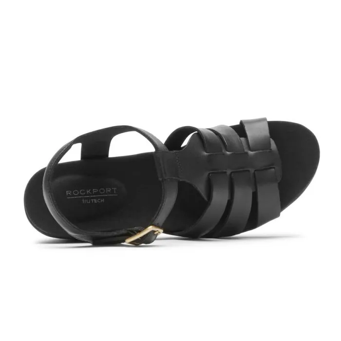 Women Rockport Sandals and Wedges Vivianne Sandal Black