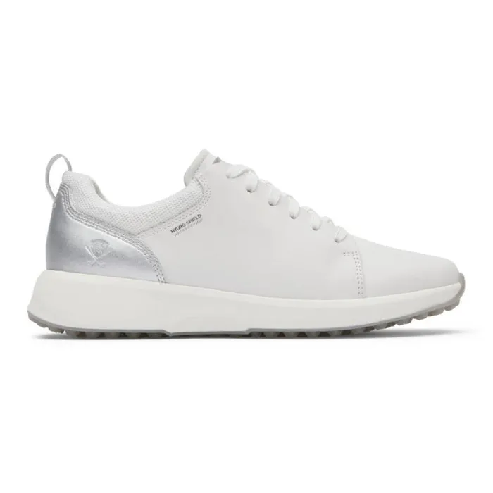 Women Rockport Shoes ProWalker TruStride Golf Shoe Whitesilver