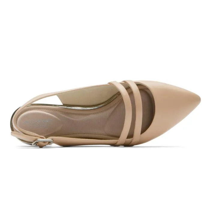 Women Rockport Shoes Total Motion Adelyn Strappy Slingback Shoe Farro