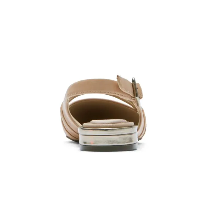 Women Rockport Shoes Total Motion Adelyn Strappy Slingback Shoe Farro