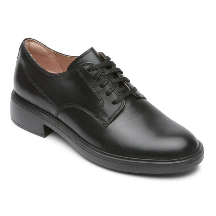 Women Rockport Shoes Total Motion Lennox Oxford Black