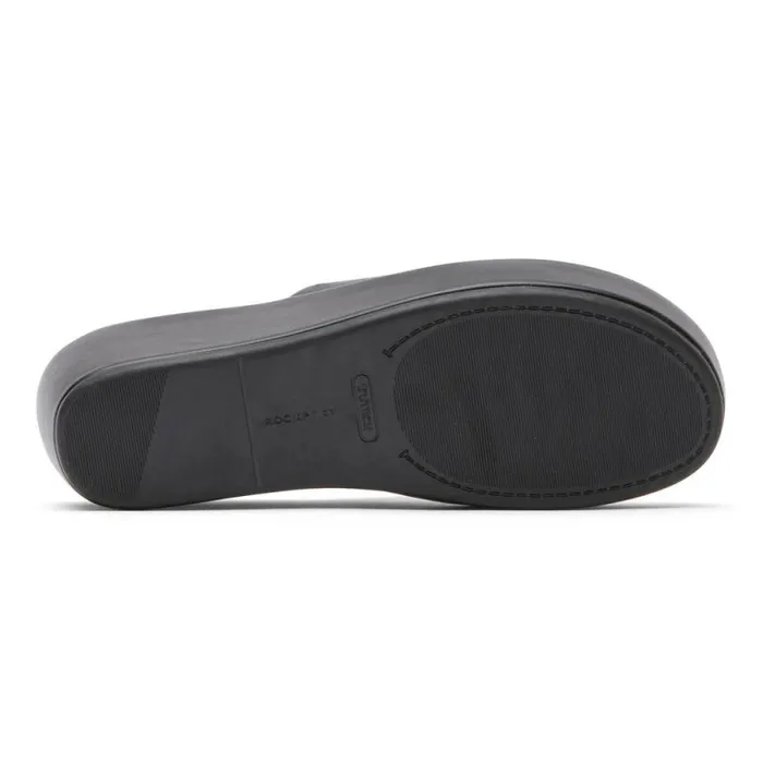Women Rockport SlipOns Aubriella Slide Black