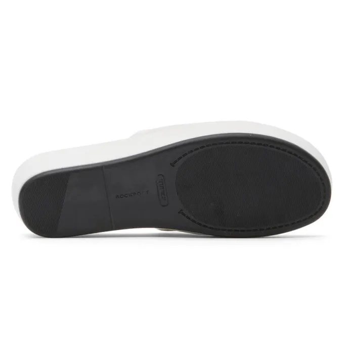 Women Rockport SlipOns Aubriella Slide White