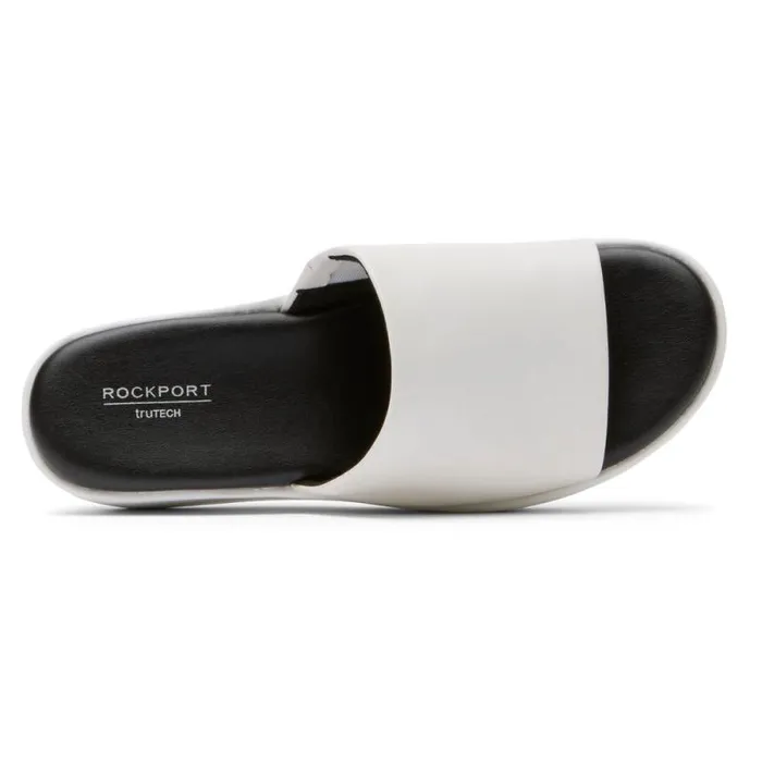 Women Rockport SlipOns Aubriella Slide White