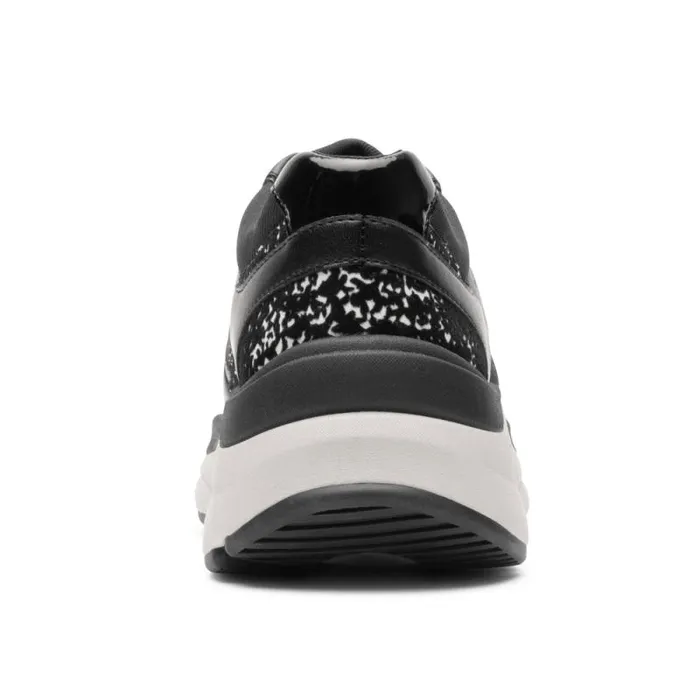 Women Rockport Sneakers Prowalker Eco Sneaker Black Leather Eco Women Rockport Sneakers Prowalker Eco Sneaker Black Leather Eco