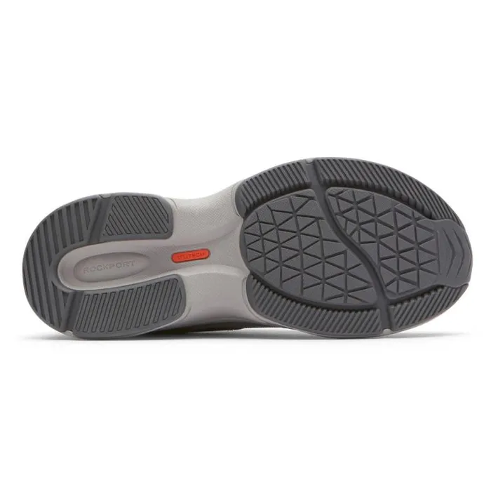 Women Rockport Sneakers Prowalker Eco Sneaker Grey Suedetextile Eco