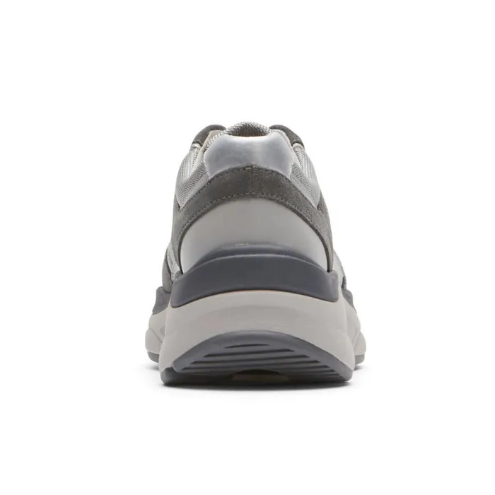 Women Rockport Sneakers Prowalker Eco Sneaker Grey Suedetextile Eco
