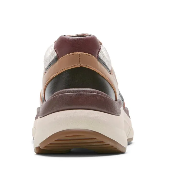 Women Rockport Sneakers Prowalker Eco Sneaker Tanblack Lthrtextile Eco