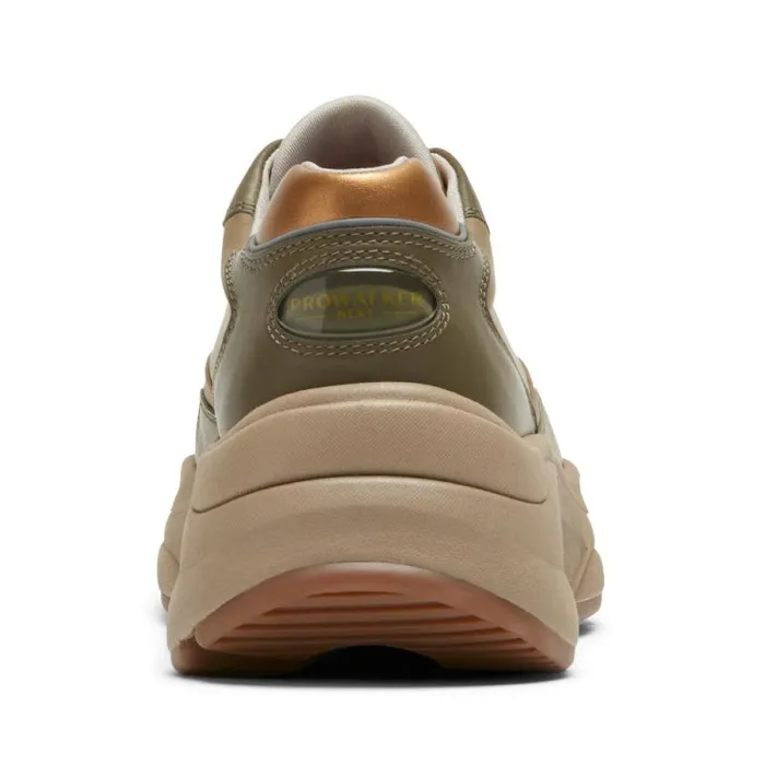 Women Rockport Sneakers Prowalker NEXT Sneaker Forest Lthrtextile