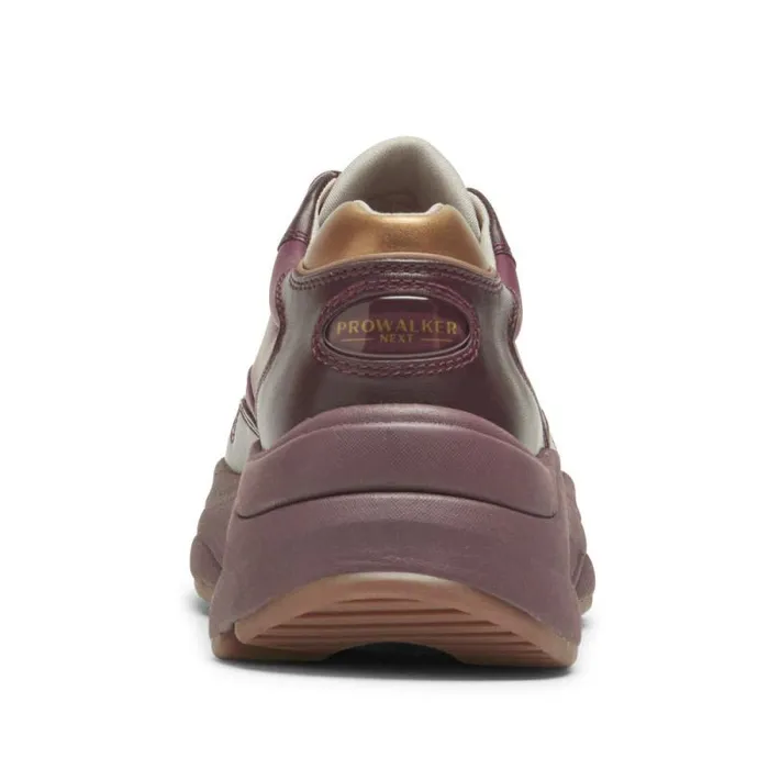 Women Rockport Sneakers Prowalker NEXT Sneaker Tawny Port Lthrtextile