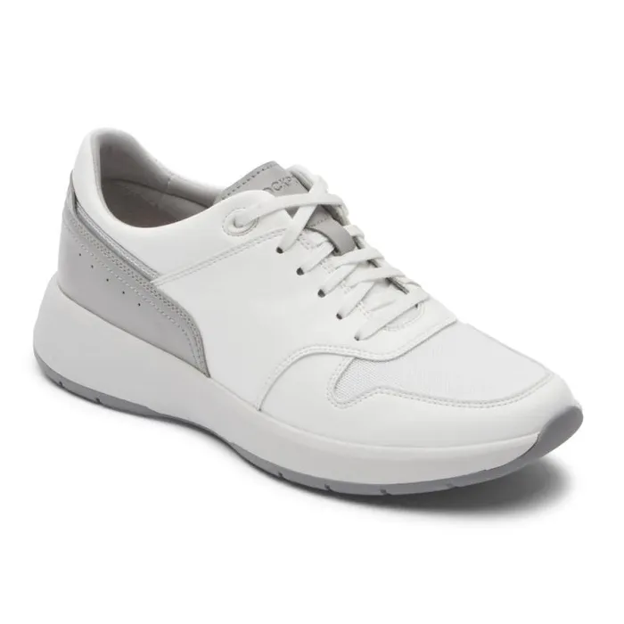 Women Rockport Sneakers ProWalker TruStride II Sneaker White Eco