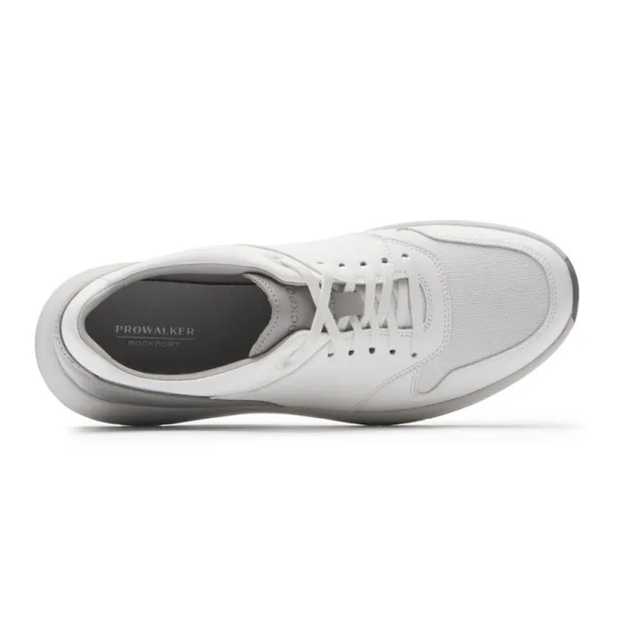 Women Rockport Sneakers ProWalker TruStride II Sneaker White Eco