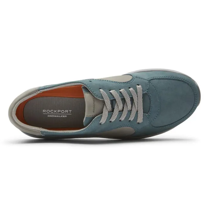 Women Rockport Sneakers ProWalker TruStride Sneaker Verdigris Nubuck
