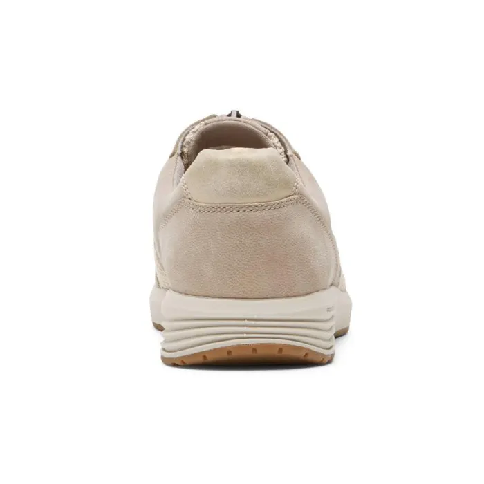 Women Rockport Sneakers ProWalker TruStride Zip Sneaker Vanilla