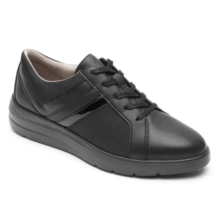 Women Rockport Sneakers Total Motion Lillie Sneaker Black