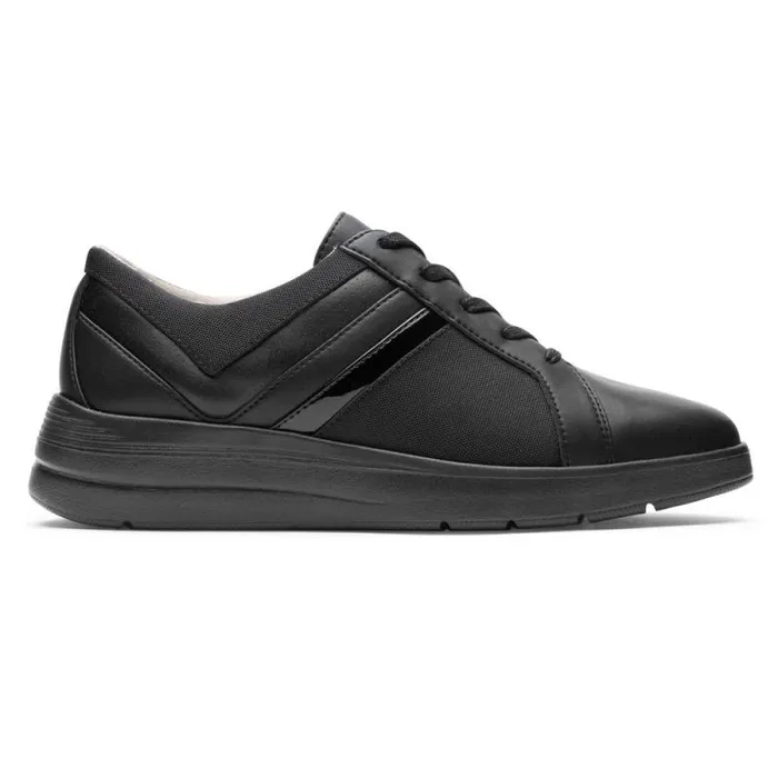 Women Rockport Sneakers Total Motion Lillie Sneaker Black