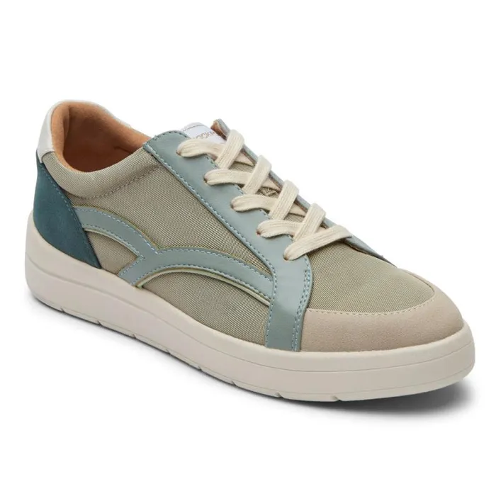 Women Rockport Sneakers TruFLEX Navya Retro Sneaker Green Textilesynthetic Eco Women Rockport Sneakers TruFLEX Navya Retro Sneaker Green Textilesynthetic Eco