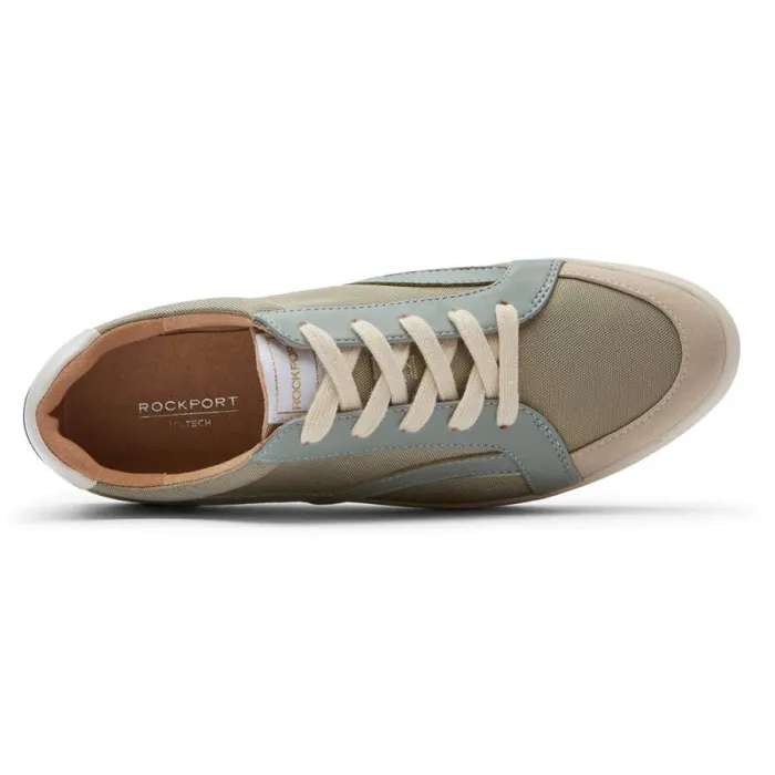 Women Rockport Sneakers TruFLEX Navya Retro Sneaker Green Textilesynthetic Eco