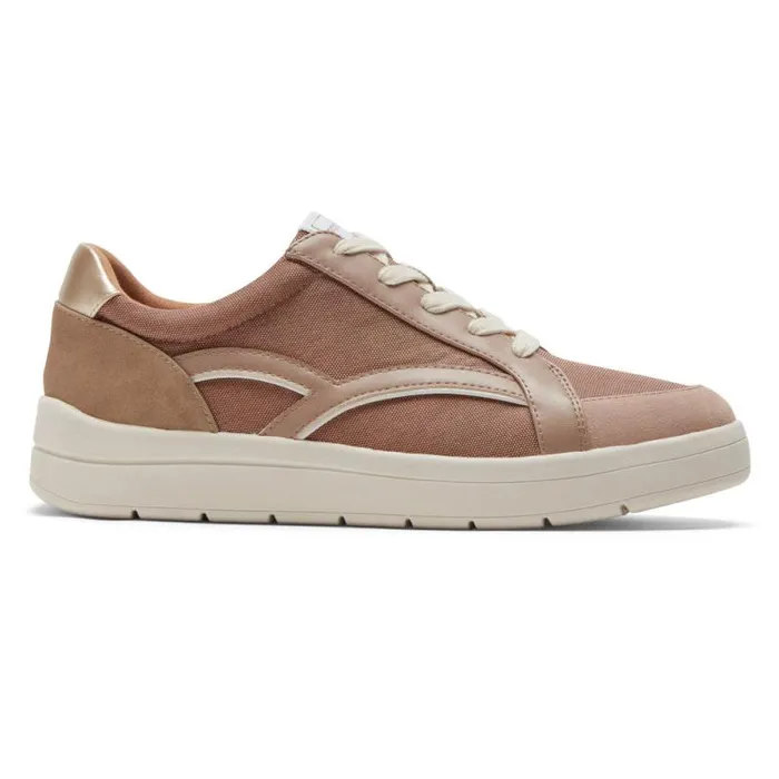 Women Rockport Sneakers TruFLEX Navya Retro Sneaker Pink Textilesynthetic Eco
