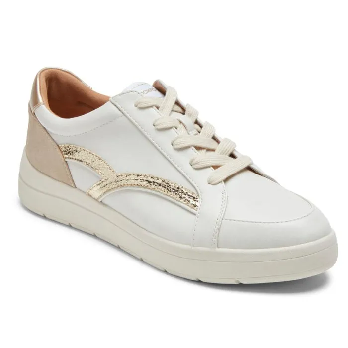 Women Rockport Sneakers TruFLEX Navya Retro Sneaker White Party Textilesynthetic Women Rockport Sneakers TruFLEX Navya Retro Sneaker White Party Textilesynthetic
