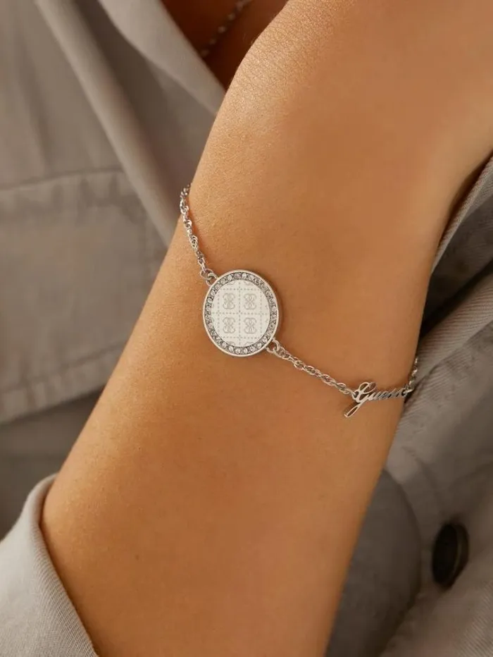 Women round Harmony Bracelet Silver Guess Jewellery