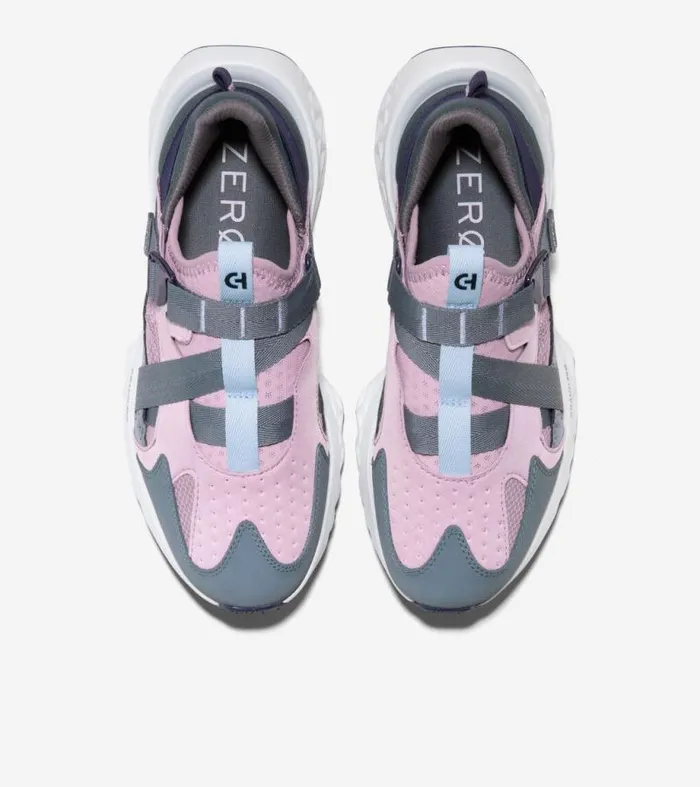 Women Running Shoes Cole Haan 5ZERGRAND Monk Strap Running Shoe Mauve Shadowsstormy Weatheroptic White