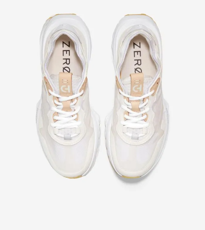 Women Running Shoes Cole Haan 5ZERGRAND Running Shoes Optic Whitebleached Tan