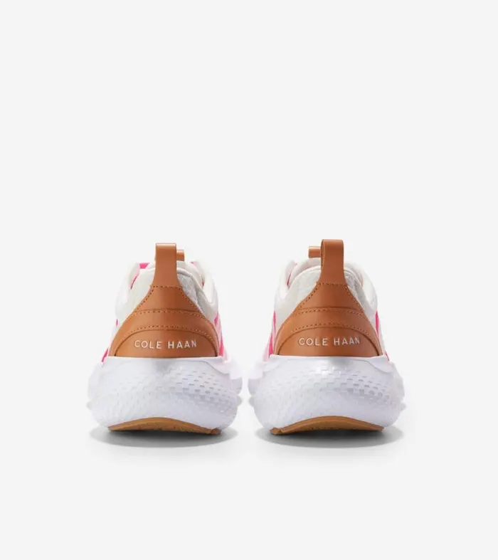 Women Running Shoes Cole Haan ZERGRAND City XTrainer Sneakers Knockout Pinknaturaloptic White