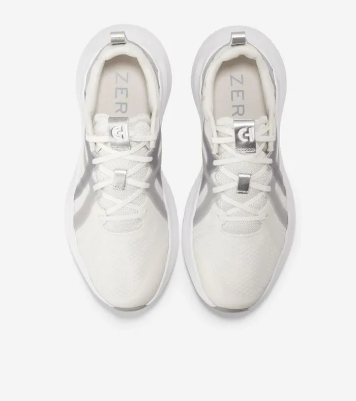 Women Running Shoes Cole Haan ZERGRAND City XTrainer Sneakers Optic Whitemicro Chip