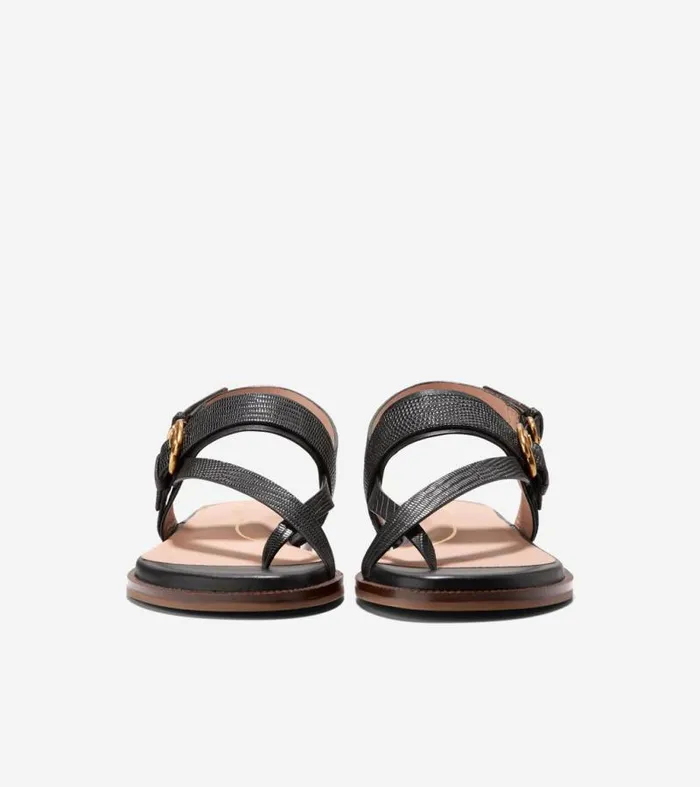 Women Sandals Cole Haan Anica Lux Buckle Sandals Black