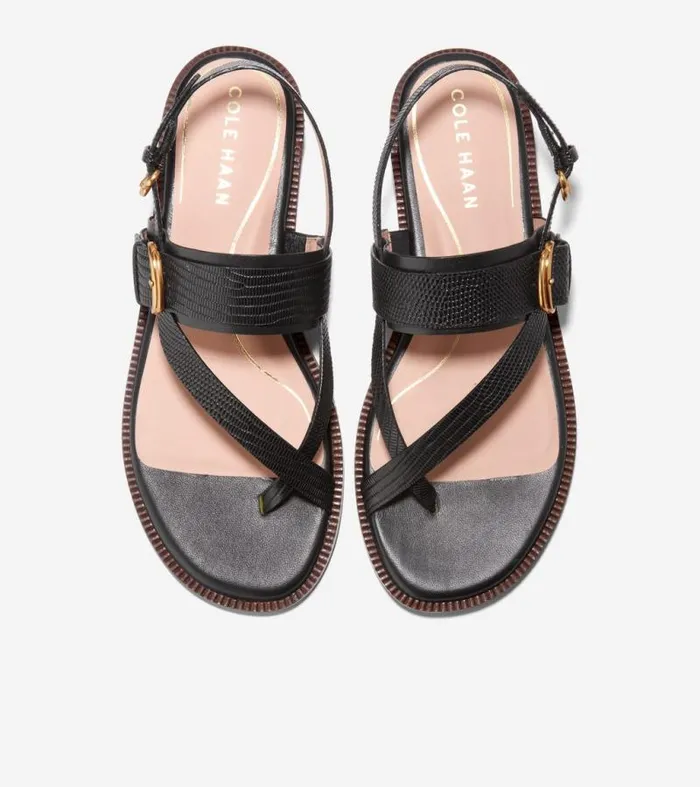 Women Sandals Cole Haan Anica Lux Buckle Sandals Black