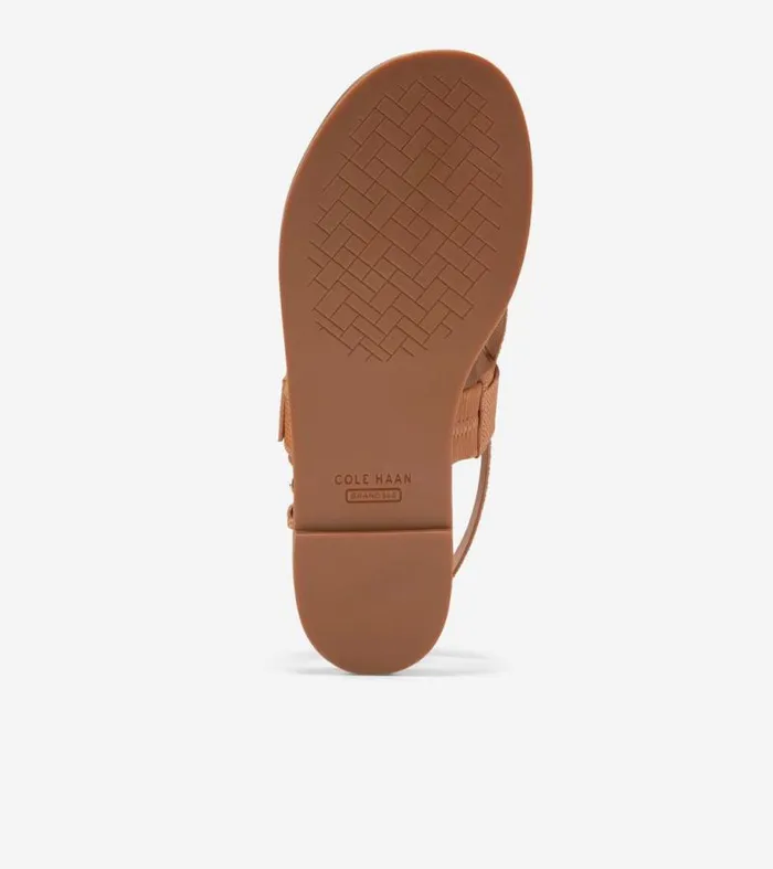 Women Sandals Cole Haan Anica Lux Buckle Sandals Pecan Brown
