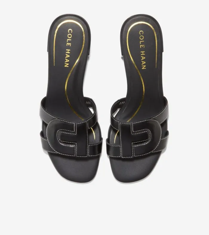 Women Sandals Cole Haan Chrisee Block Heel Sandals Black