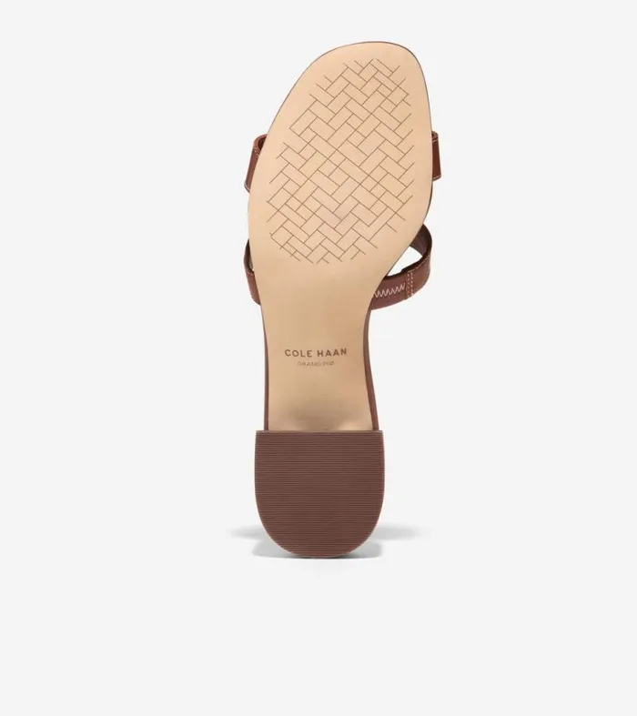 Women Sandals Cole Haan Chrisee Block Heel Sandals Cuoio