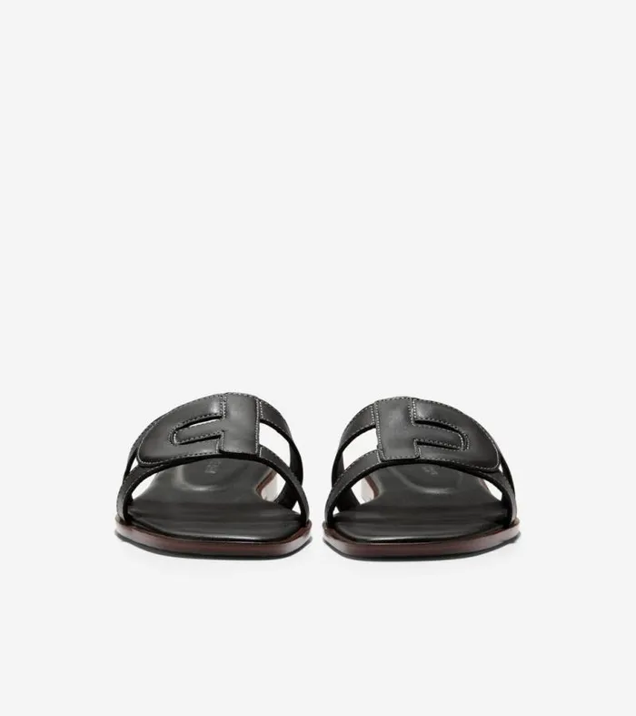 Women Sandals Cole Haan Chrisee Slide Sandals Black