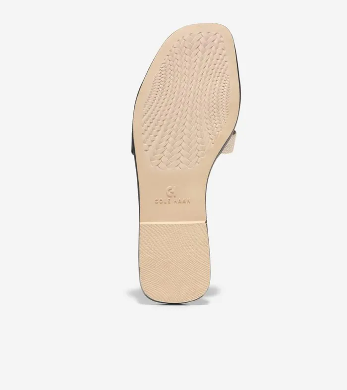 Women Sandals Cole Haan Chrisee Slide Sandals Blacknatural