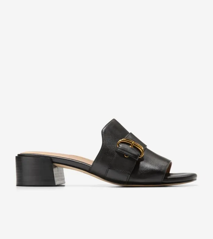 Women Sandals Cole Haan Crosby Slide Sandals Black