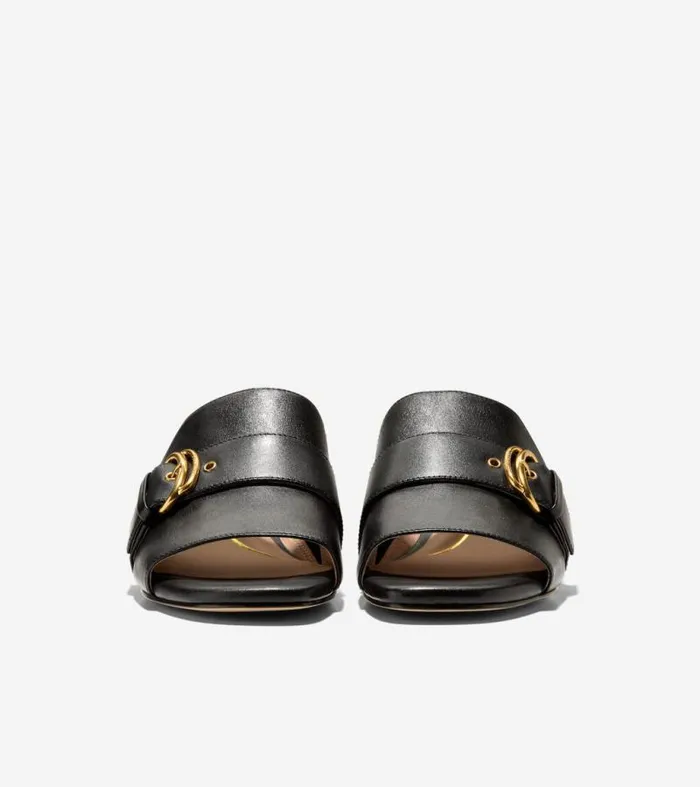 Women Sandals Cole Haan Crosby Slide Sandals Black